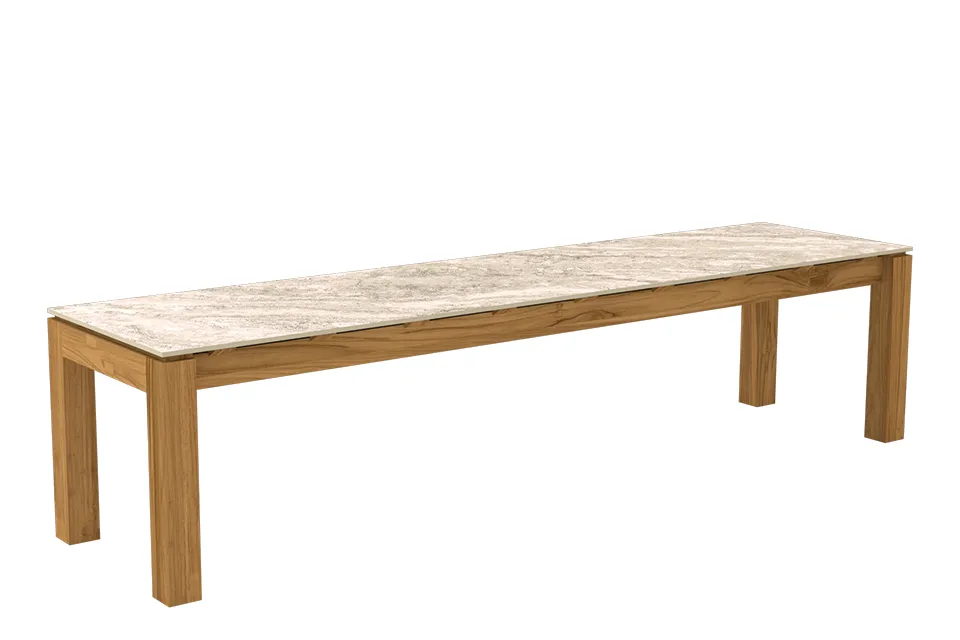 Passion Grills | Flying Garden Bench | 180 x 45 cm | Alabastro Cream
