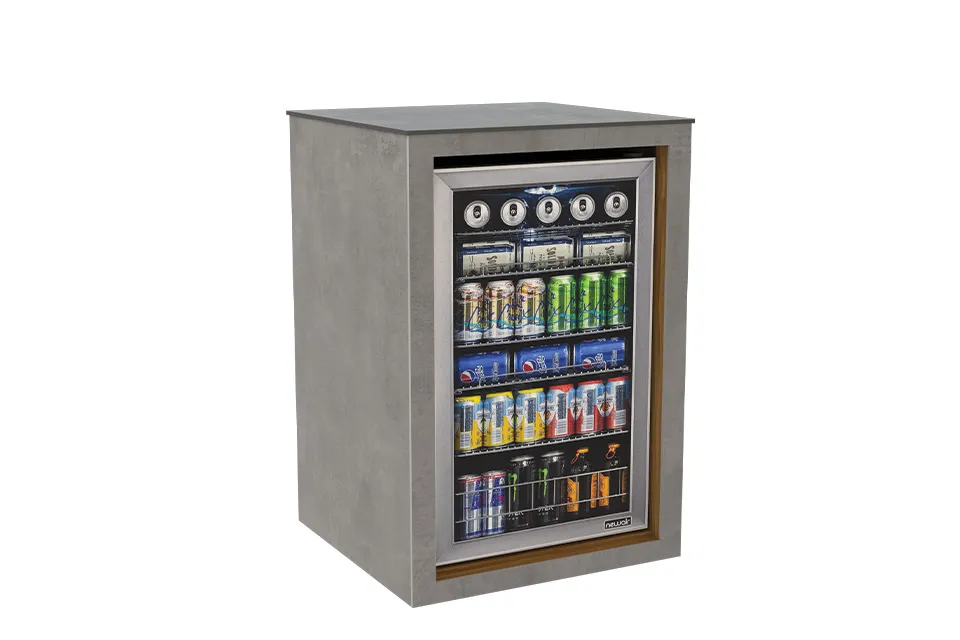 Passion Grills | Kerafina Outdoor Kitchen Cabinet for Refrigerator | 60,8 x 58 cm