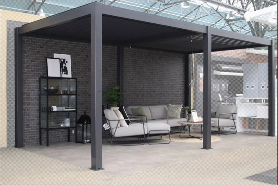 Fonteyn | Slatted Roofing Milano | 600 x 300 | Anthracite