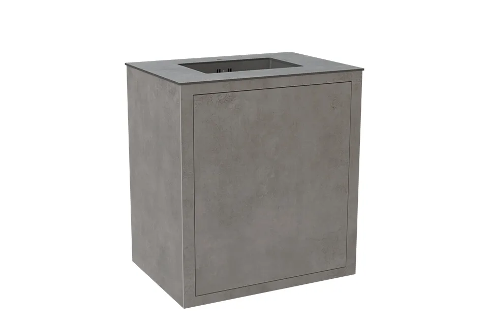 Passion Grills | Kerafina Outdoor Kitchen Cabinet with Sink | 80 x 58 cm