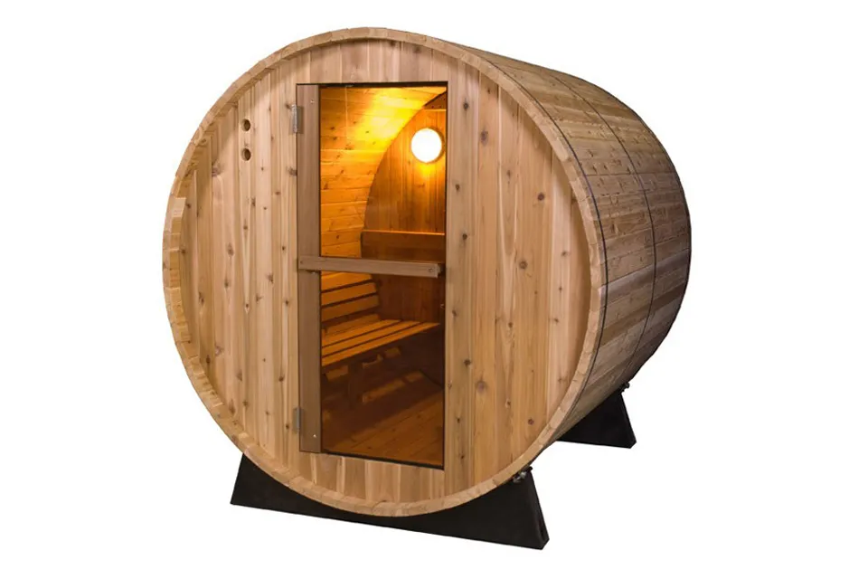 Fonteyn | Barrel Sauna 8 ft. | Rustic