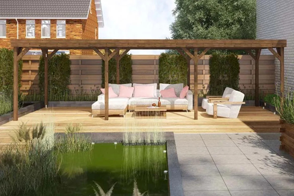 Fonteyn | Freestanding Canopy 800