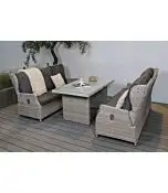 Fonteyn | Loungeset Marbella | White Grey