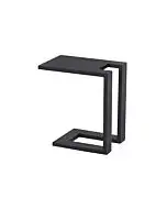 Fonteyn | Bijzettafel U Aluminium | Zwart