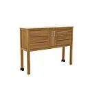 Passion Grills | Milano Top Cabinet | 120 x 29 cm | Albastro Cream