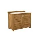 Passion Grills | Milano Outdoor Kitchen Cabinet 2-Door | 120 x 63 cm | Albastro Cream