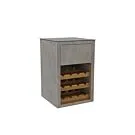 Passion Grills | Kerafina Outdoor Kitchen Cabinet High Drawer + Wine Cabinet | 58 x 58 cm