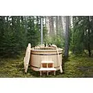 Fonteyn | Wooden Hot Tub Ø180 cm with Polypropylene Inner side