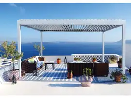 Fonteyn | Slatted Roofing Milano | 600 x 300 | White