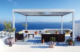 Fonteyn | Slatted Roofing Milano | 600 x 400 | White