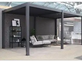 Fonteyn | Slatted Roofing Milano | 600 x 300 | Anthracite