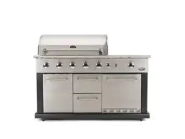 Boretti | Luciano Outdoor Kitchen Incl. Fridge| RVS