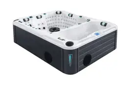 Passion Ice Baths | Ice Bath Elevate | Sterling White with Grey