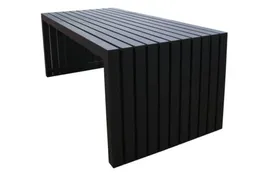 Fonteyn | Tuintafel Aluminium 200 x 92 cm | Zwart