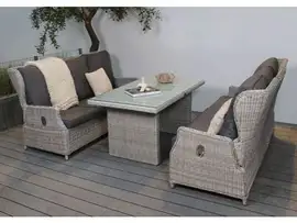 Fonteyn | Loungeset Marbella | White Grey