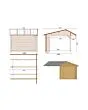 Fonteyn | Garden shed Babeth 700