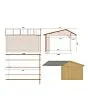 Fonteyn | Garden shed Henriette 700