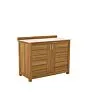Passion Grills | Milano Outdoor Kitchen Cabinet 2-Door | 120 x 63 cm | Albastro Cream