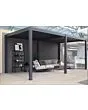 Fonteyn | Slatted Roofing Milano | 600 x 300 | Anthracite