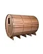 Fonteyn | Barrel Sauna 7+3 ft. Grandview | Rustic