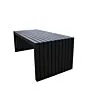 Fonteyn | Tuintafel Aluminium 200 x 92 cm | Zwart