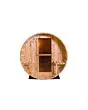 Barrel Sauna | Fonteyn Rustic 7+1 Ft. | Buitensauna | Red ceder hout | Unieke vorm