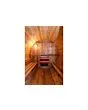 Barrel Sauna | Fonteyn Rustic 7+1 Ft. | Buitensauna | Red ceder hout | Unieke vorm