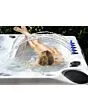 Whirlpool Outdoor 6 Personen – Exhilarate mit Hydrotherapie und LED-Beleuchtung