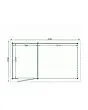 Fonteyn | Garden House Isa 450x300cm | HG