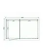 Fonteyn | Garden House Isa 400x300cm | HG