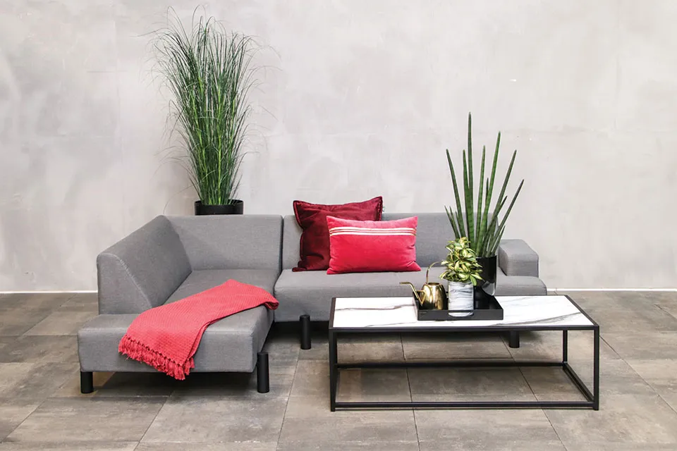 Fonteyn | Lounge Set Eco | Flanelle (without Coffee Table)