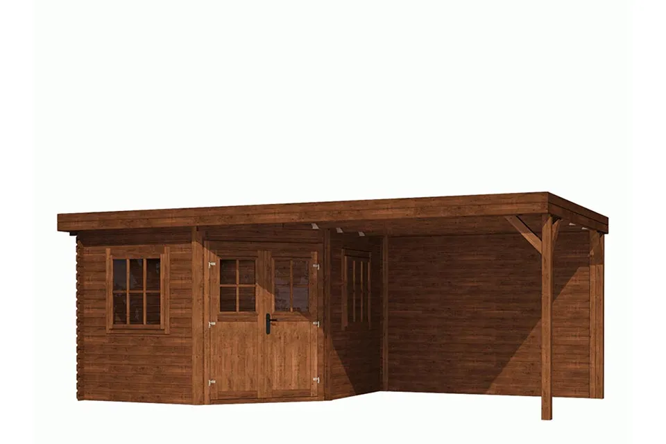 Fonteyn | Garden House Module Pentagonal Flat Roof 700